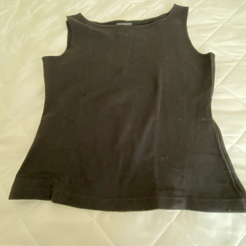 Black Sleeveless Top